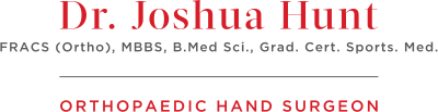 Dr Josh Hunt Logo, Hand Surgeon Newcastle